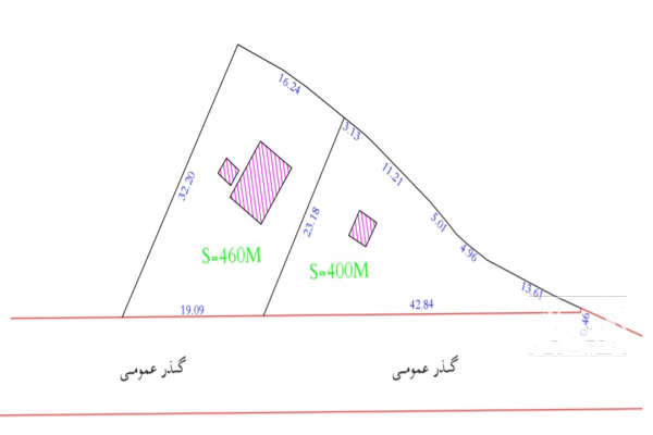فروش زمین تهراندشت رضاآباد ۸۶۰ متر-3