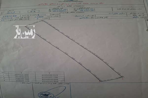 فروش زمین باغی اردبیل ملاباشی باغلار اوستی ۱۲۰۰۰ متر-1