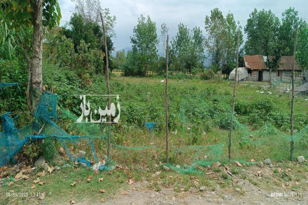 زمین مسکونی با ویو عالی سنگر روستای بازقلعه دژ ۱۶۰۰ متر-1