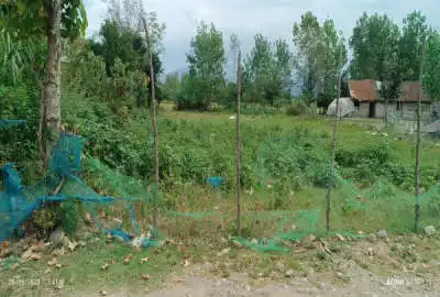 زمین مسکونی با ویو عالی سنگر روستای بازقلعه دژ ۱۶۰۰ متر