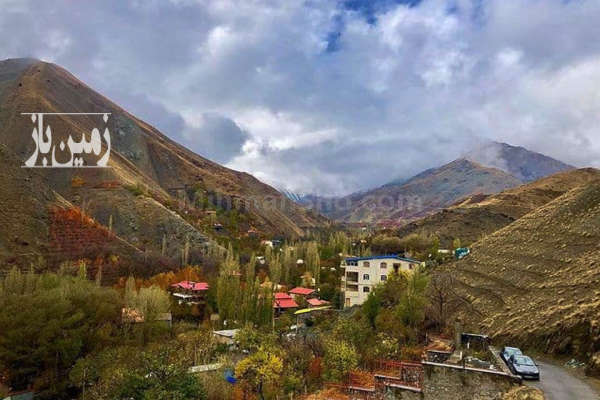 زمین در جاده فشم روستای آهار منطقه عالی ۳۳۰ متر-1