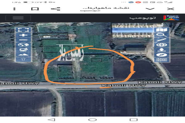 زمین بر جاده اصلی بهشهر به بند امیر آباد ۱۰۰۰ متر-1