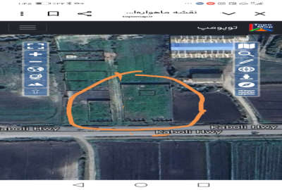 زمین بر جاده اصلی بهشهر به بند امیر آباد ۱۰۰۰ متر