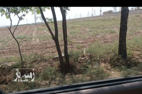 زمین کشاورزی با آب شهرری عباس آباد علاقبند ۹۴۰۰ متر-1