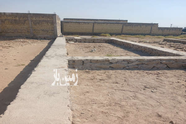 زمین سنگکاری شده ۱۱۲ متر شهرک الغدیر-2