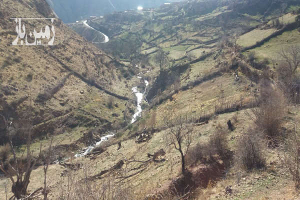 زمین کشاورزی نزدیک رودخانه نزدیک جیرنده ۲۰۰۰ متر-2