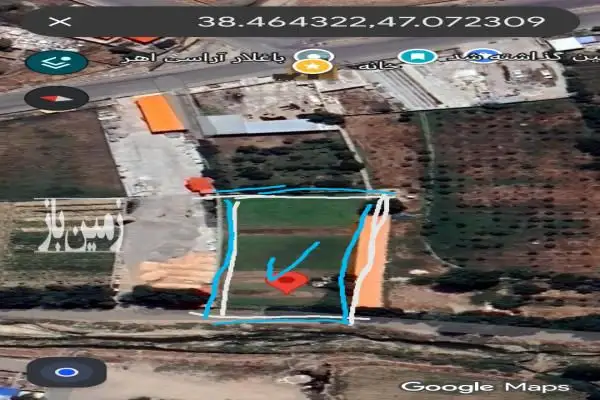 فروش ۲۵۰۰ متر زمین پل مقاومت چایکنار - تصویر 3