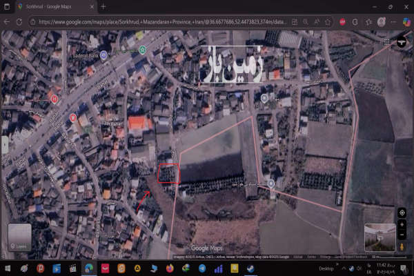 فروش ۳۱۰ متر زمین در شهر سرخرود-1