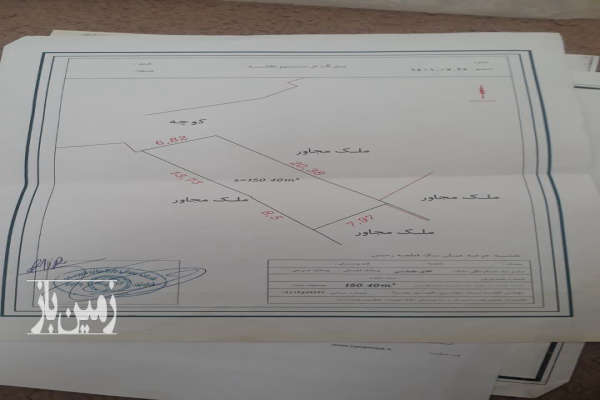 زمین جاده جدید بابل به آمل زرگر شهر ۱۵۰ متر-2