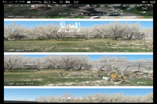 زمین شهرکی کردان جنوبی بعد عباس اباد ۵۰۰ متر-2