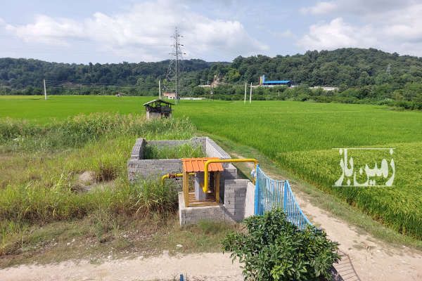 باغ مرکبات و استخر پرورش ماهی بهمراه خونه باغ ۲۸۸۰ متر-2