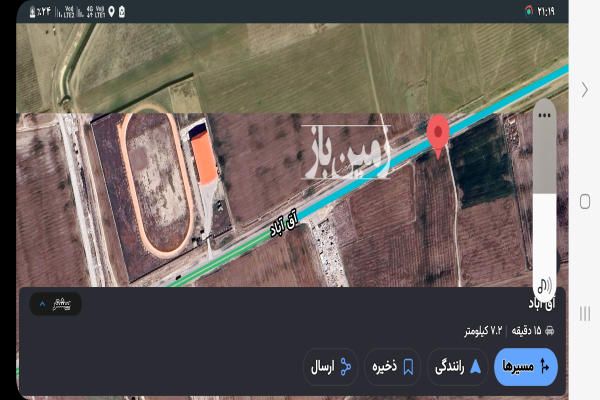 زمین ۲۰۰۰ متری ویژه بر جاده اصلی گنبد به آق آباد-2