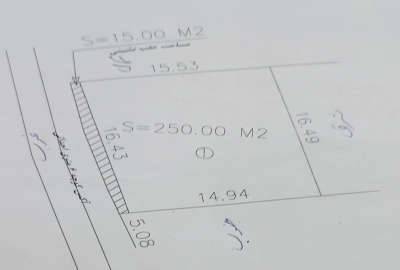 فروش زمین ییلاقی جنت رودبار روستای آغوزکی ۲۵۰ متر