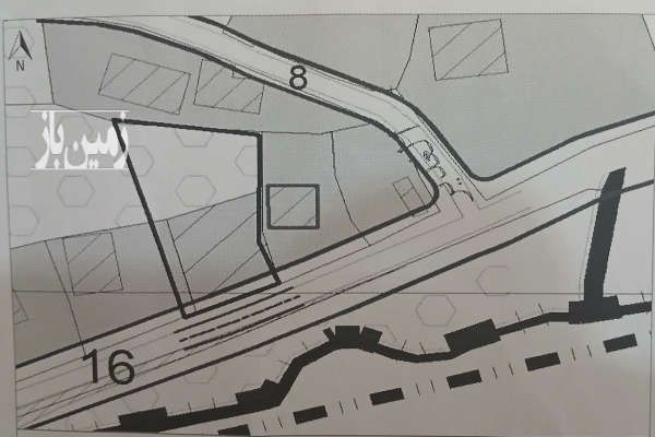 زمین ماسال بر خیابان اصلی ۱۱۱۷ متر روستای کلنگستان-4