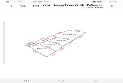 قطعه زمین شهرکی نشتارود کترا حبیب اباد ۳۰۰ متر