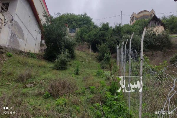 زمین ییلاقی روستای سرسبز تیلم ۴۲۹ متر-1