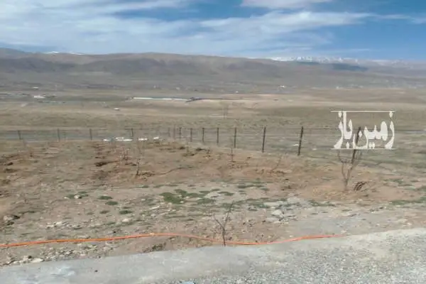 هزار متر زمین با کاربری مزروعی سربندان روستای قلفک - تصویر 2
