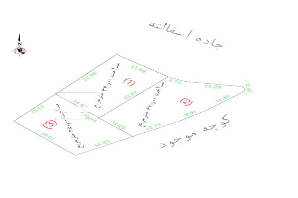 زمین۲ نبش ویو ابدی در منطقه ساحلی نبی دهگا ۱۱۰۰ متر-3