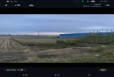 فروش زمین سرجاده اصلی روستای سیرجارون ۱۸۰۰ متر