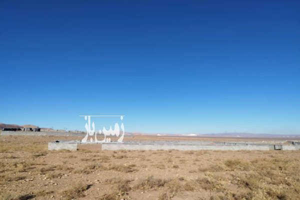 زمین ۱۰۷۰متری کشاورزی در روستای ورده با چشم انداز عالی-3