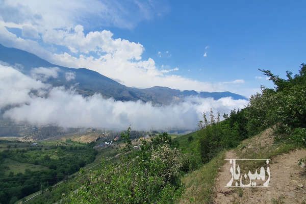زمین ۷۱۰ متر مسکونی در حسن کیف کلاردشت-1
