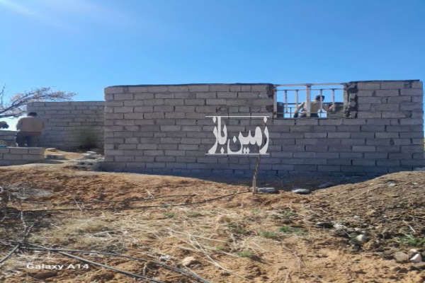 فروش زمین باغی دارای درختان بادام و میوه ۱۶۰۰ متر-4