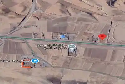 فروش زمین در میانه جاده ترک ۳۲۰۰ متر