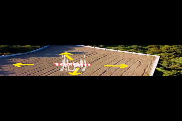 زمین ۱۶۷۰ متر سرسبز با جاده اختصاصی جاده نظامی-1