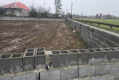 زمین جاده صومعه سرا روستای نوخاله جعفری ۱۱۲۰ متر