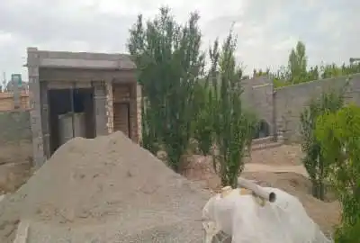 فروش باغچه ۴۰۰ متر اتوبان تهران ساوه ابتدای جاده شهریار