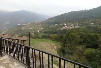 فروش زمین با ویو جنکل چلاو روستای پاشاکلا ۴۵۰ متر