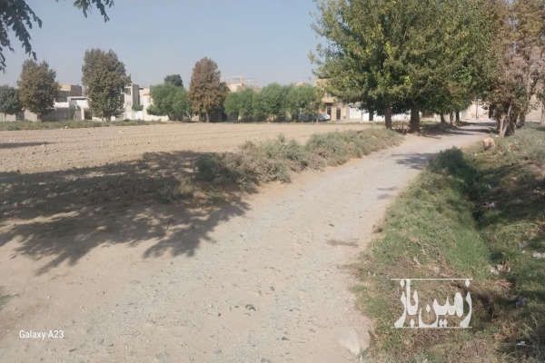 زمین زراعی دو بر ورامین جنب بلوار امیر کبیر ۳۰۰۰ متر-1