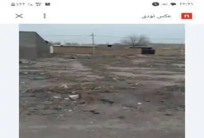 زمین ده و نیم قصب ابتدای خیابان چمران