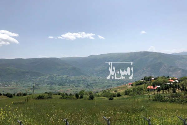 زمین با منظره رستم آباد توتکابن بخش خرگام روستای گردوبیشه-1