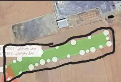 زمین کشاورزی درجاده کرمانشاه روستای اباریک