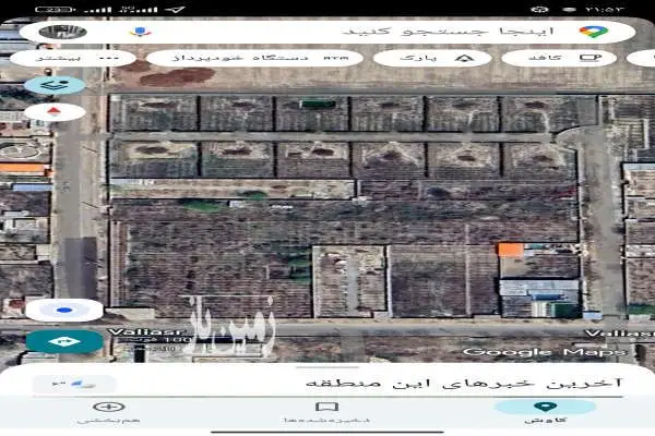 فروش زمین شهرکی خوشنام دارای آب برق گاز - تصویر 2