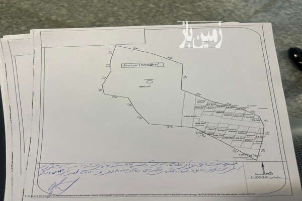 فروش زمین سند زراعی ولی قابل مسکونی بلوار نظام هندسی-1