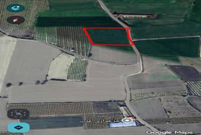 زمین کشاورزی حدود نیم هکتار محدوده توسکا آیش توابع کردکوی