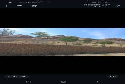 زمین ۳۰۰۰ متر ملکی حاشیه جاده سنگ سفید