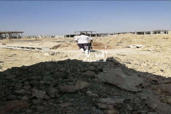زمین ۱۵۰ متری پی دو طبقه زده شهرک کوثر-1