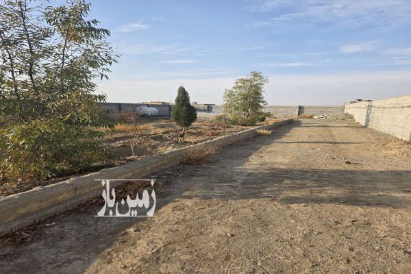 فروش چهاردیواری باغی با تعدادی درخت پسته انار و به و تزئینی-2