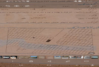 زمین دوبر خیایان کوثر نبش شریعت