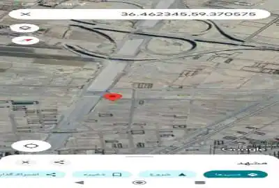 زمین موقعیت دار حاشیه آزاد راه مشهد به چناران