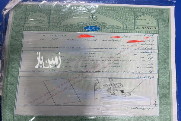 زمین سند تک برگ بسیارخوشقواره خیابان سنگشکن-2