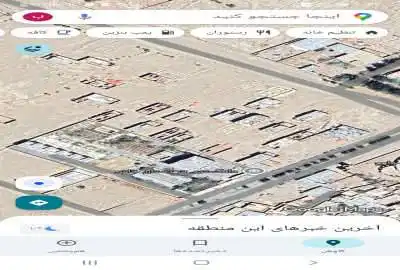 قطعه زمین پشت دادگستری کنار منبع اب