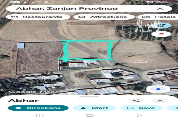 زمین در ابهر روستای میموندره منطقه ییلاقی کوهستانی ۱۸۰۰ متر-2