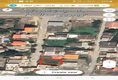 فروش زمین ویلایی جاده پلاژ فرح آباد ساری ۲۲۰ متر