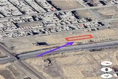 زمین در رباط کریم کمربندی یادگار امام اصغر اباد شیرین در ۲۰۰ متر