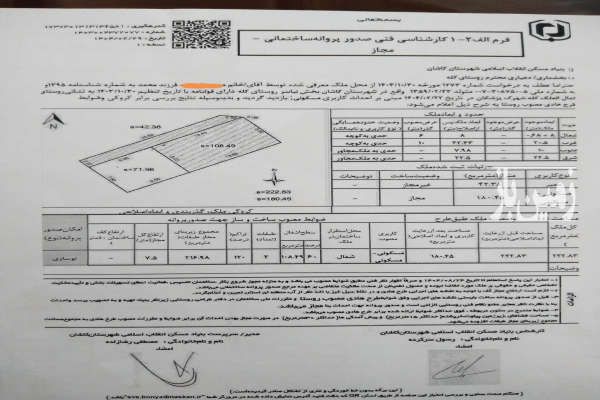 زمین ویلایی دو بر در شهرک پزشکان روستای کله کمال الملک-3