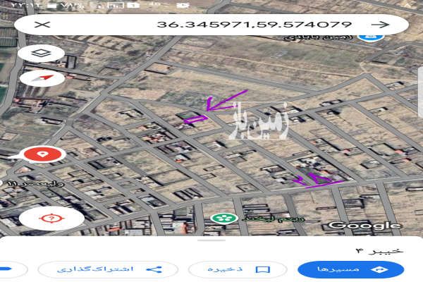 زمین۲۵۲متری در مشهد انتهای خین عرب شهرک بهار-4